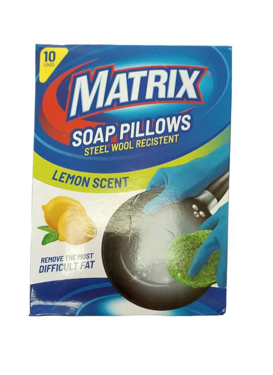 ESPONJA BRILLO C/JABON MATRIX 1x10UND