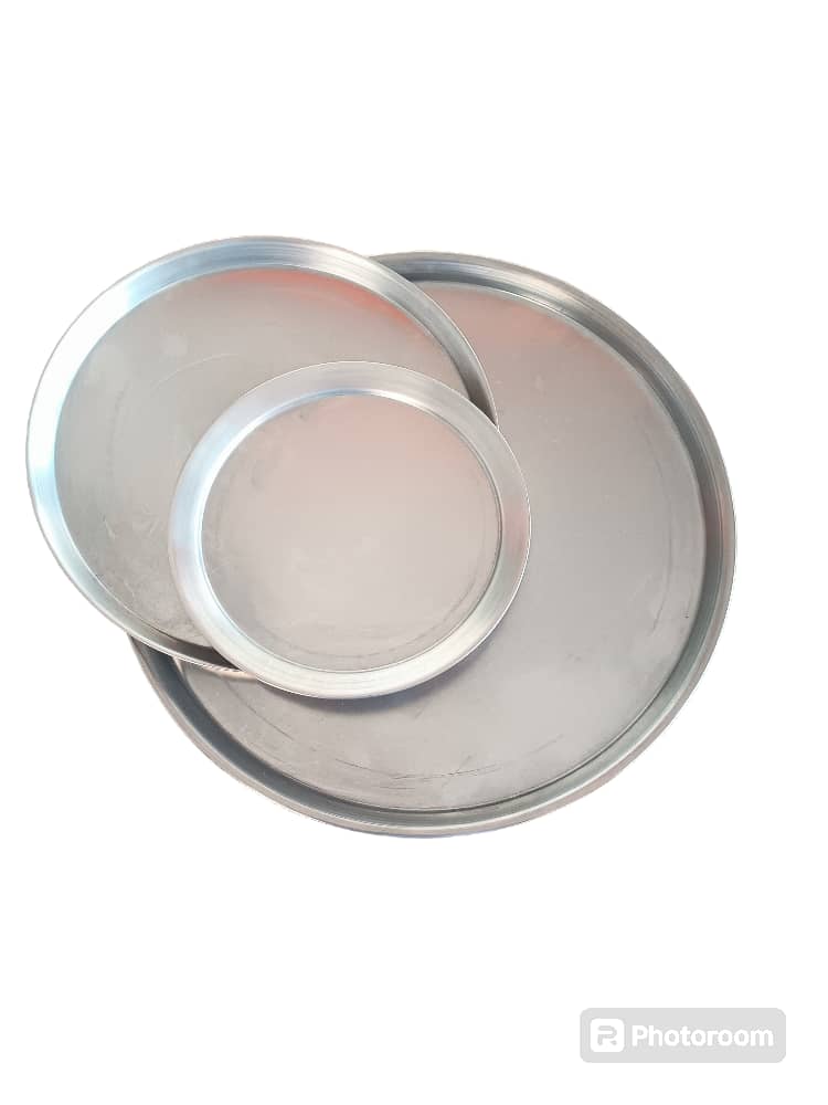 H.MOLDE P/PIZZA  ALUMINIO SET 1x3PZS**