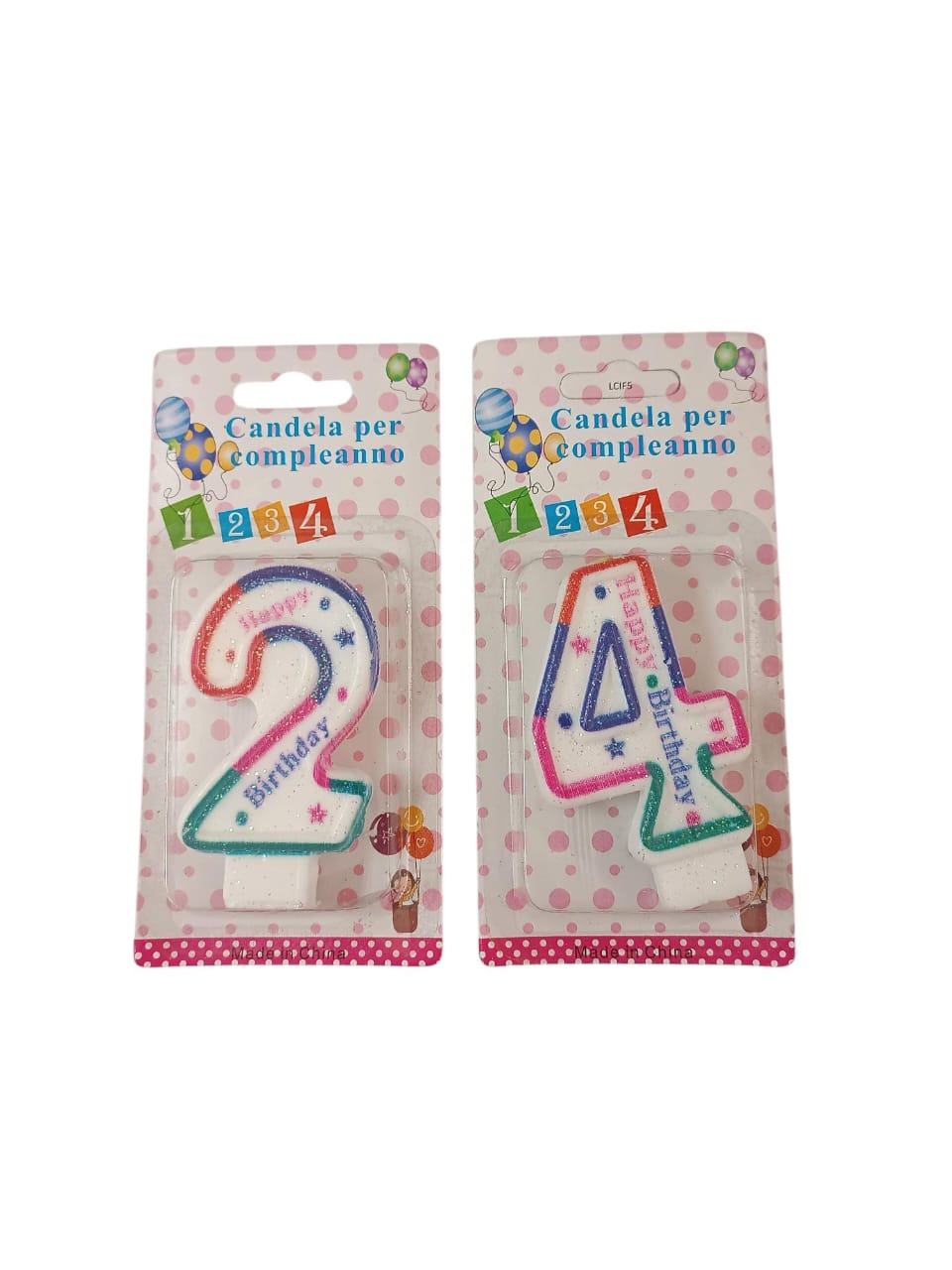 VELAS P/CUMPL.C/NUM.(0-9)1x12UR:NS231710