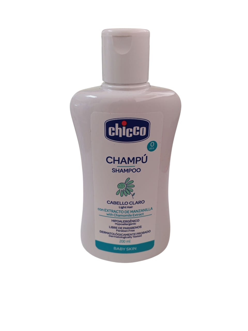 B.CHICCO CHAMPU CAB/CLARO 1x10x200ml