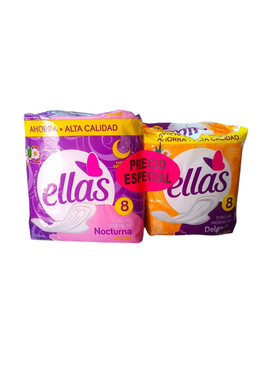 TOALLA SANIT.ELLAS ECONOM.12x2x10 UND.**