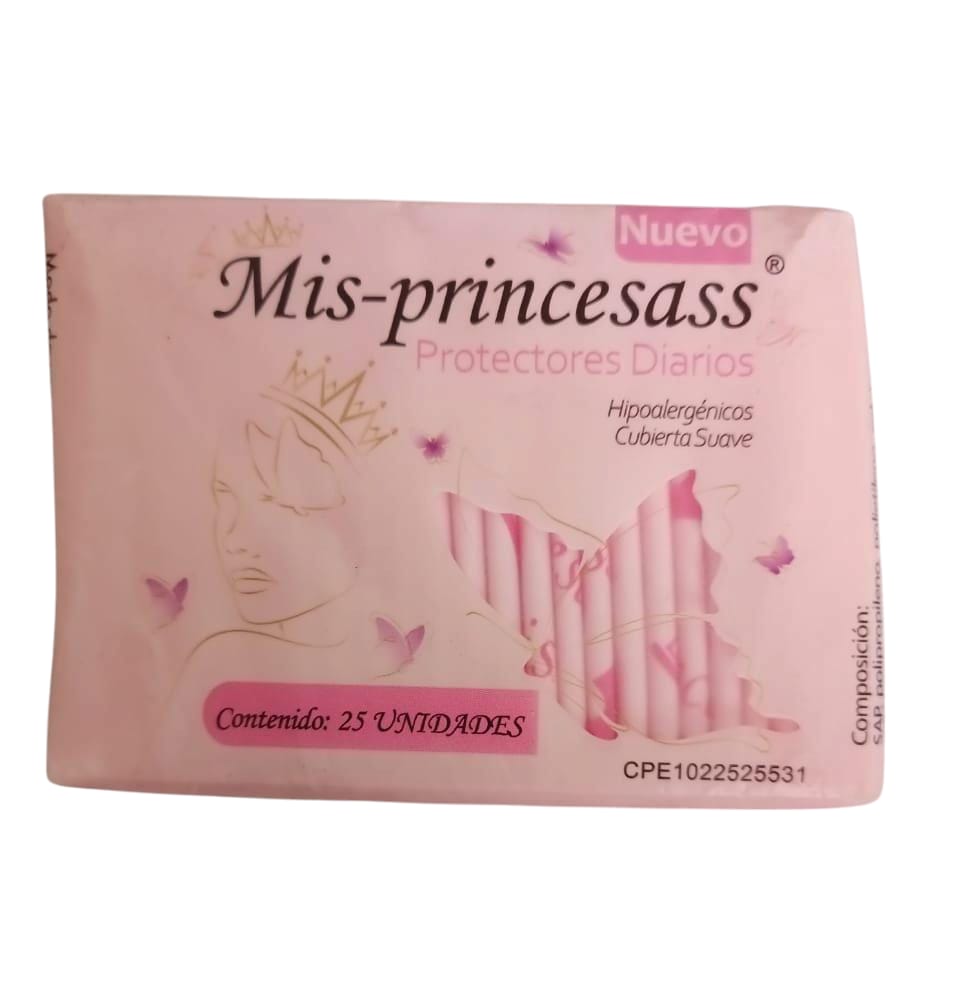 TOALLA PROT.DIARIO MIS-PRINCESASS12x25U**
