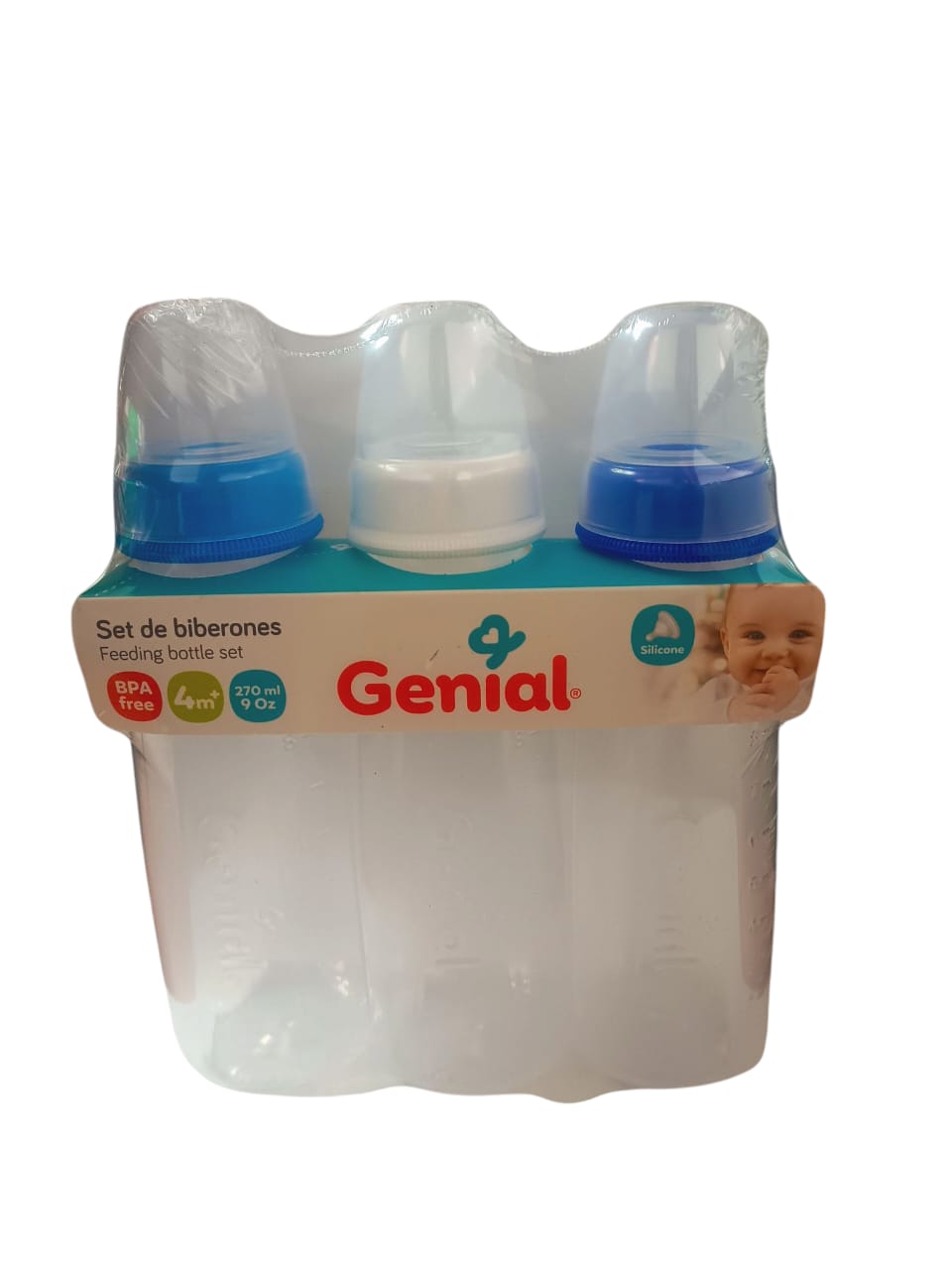 B.TETERO 9oZ GENIAL SETx3PZS R:BB1401-3
