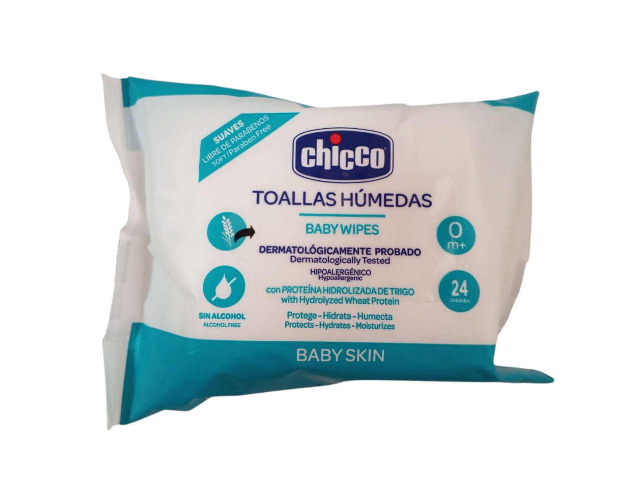 B.TOALLITAS HUMEDAS CHICCO 1x12x24UND.