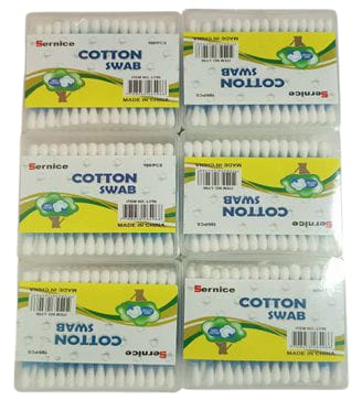 B.HISOPO COTTON BUDS 12x100U.CB-04 CORAZON