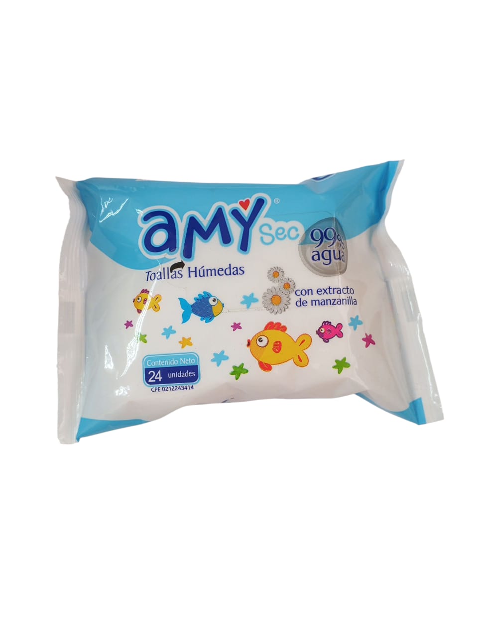 B.TOALLITAS HUMEDAS AMY  1x12x24UND.