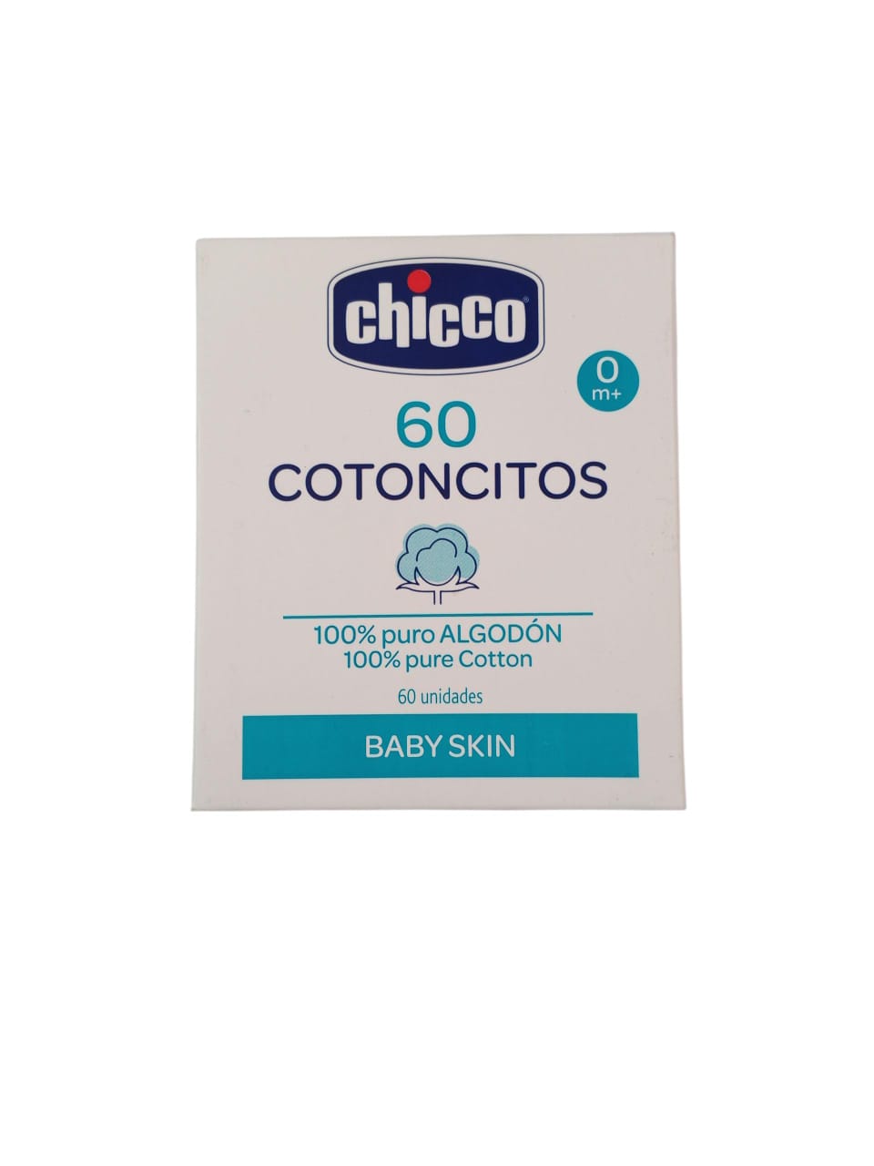 B.HISOPOS CHICCO/COTONCITOS 1x12x60UND