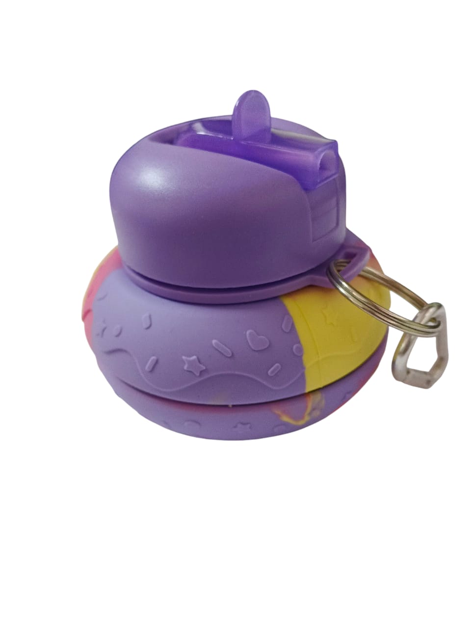 B.TERMO P/NIÑOS PLEGABLE C/LLAVER 500ML.xUND** R:180-9