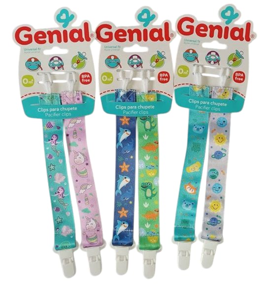 B.CLIP P/CHUPON GENIAL UND R:GN-PC-2C