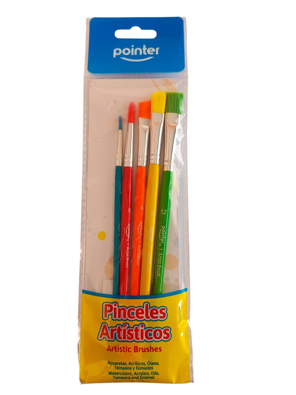 P/PINCELES ART.SET.1x5PZS POINT.R:AB-5C