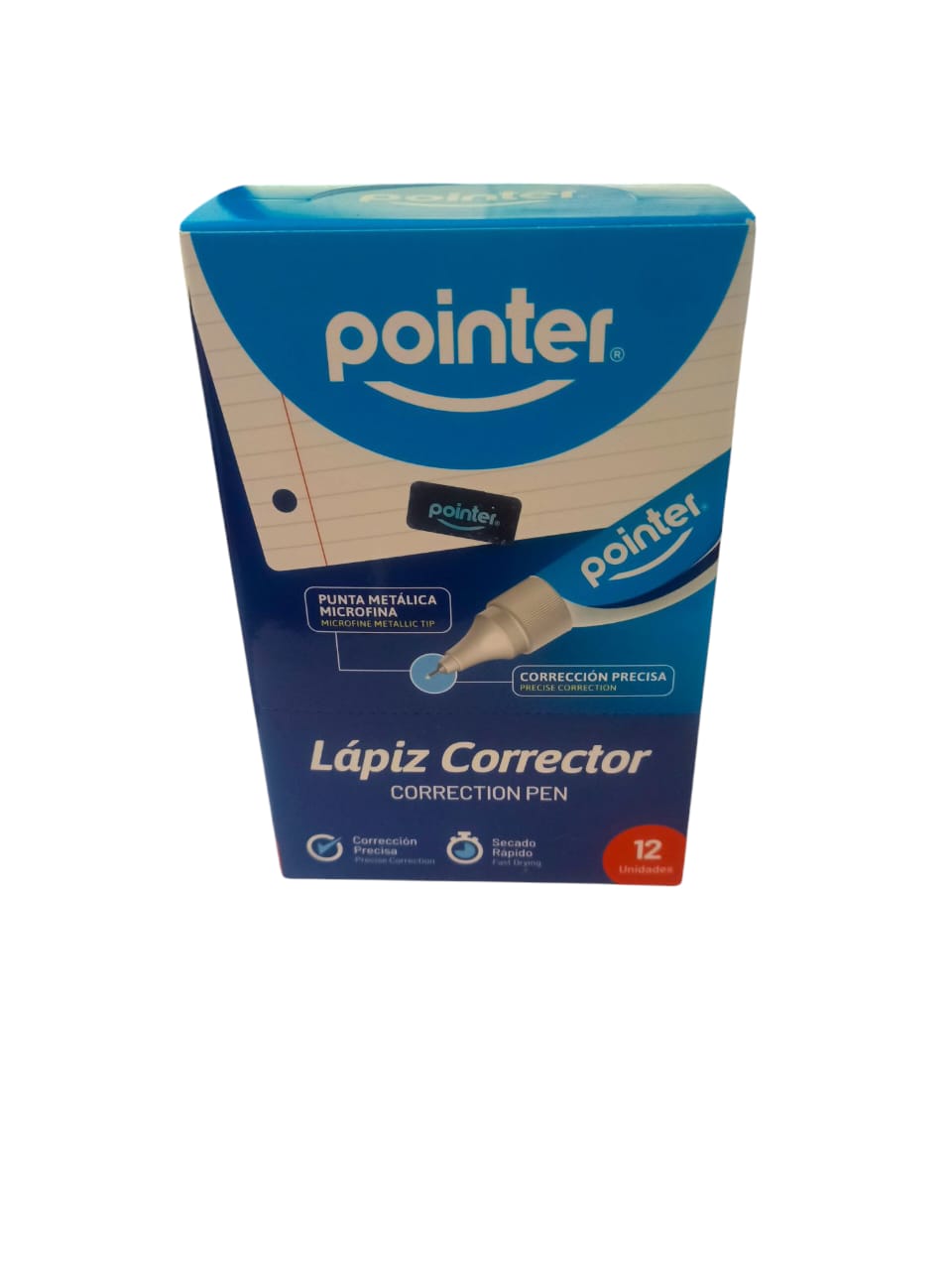 P/CORRECTOR POINTER/LAPIZ 9ML.1x12U.R:AS127