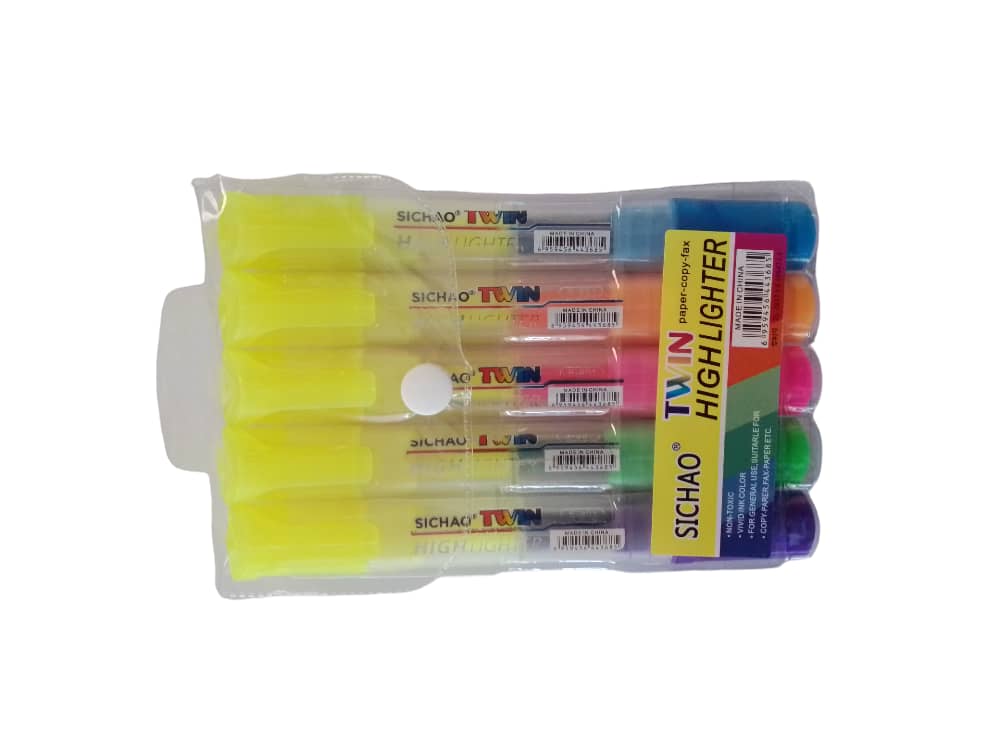 P/RESALTAD.DOBLE PUNTA SET x5UND