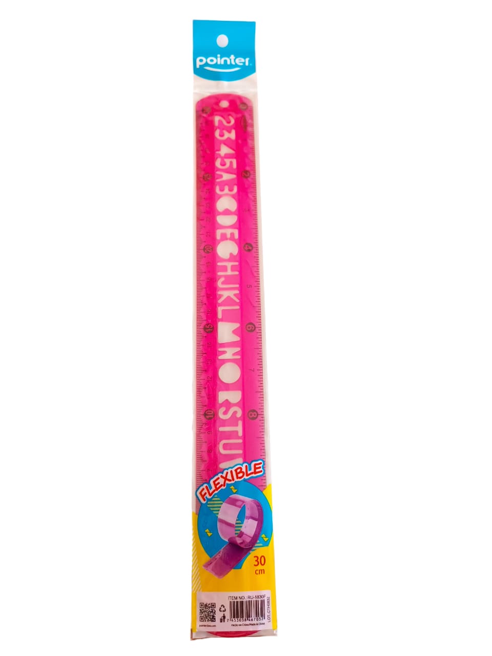 P/REGLA 30CM FLEXIBLE UND R:RU-1830F