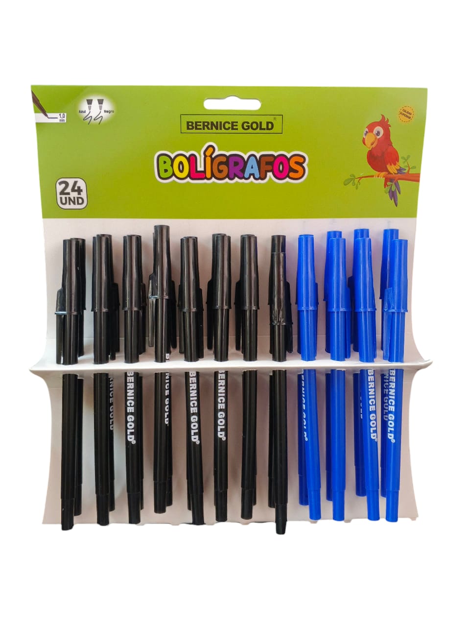 P/LAPICERO BERNICE BLISTER 1x24UND.