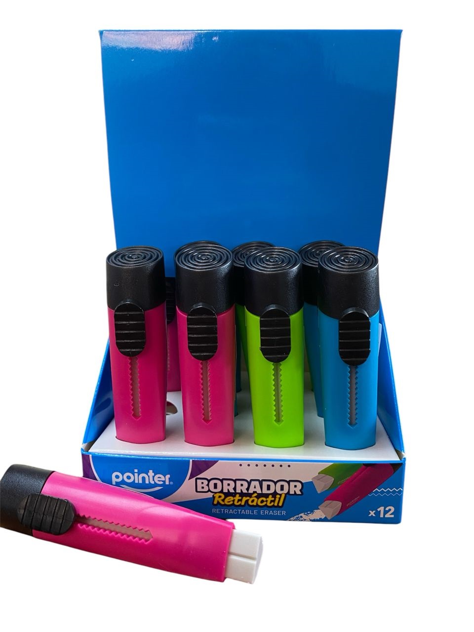 P/BORRAD.RETRACTIL POINTER 1x12U.R:1804