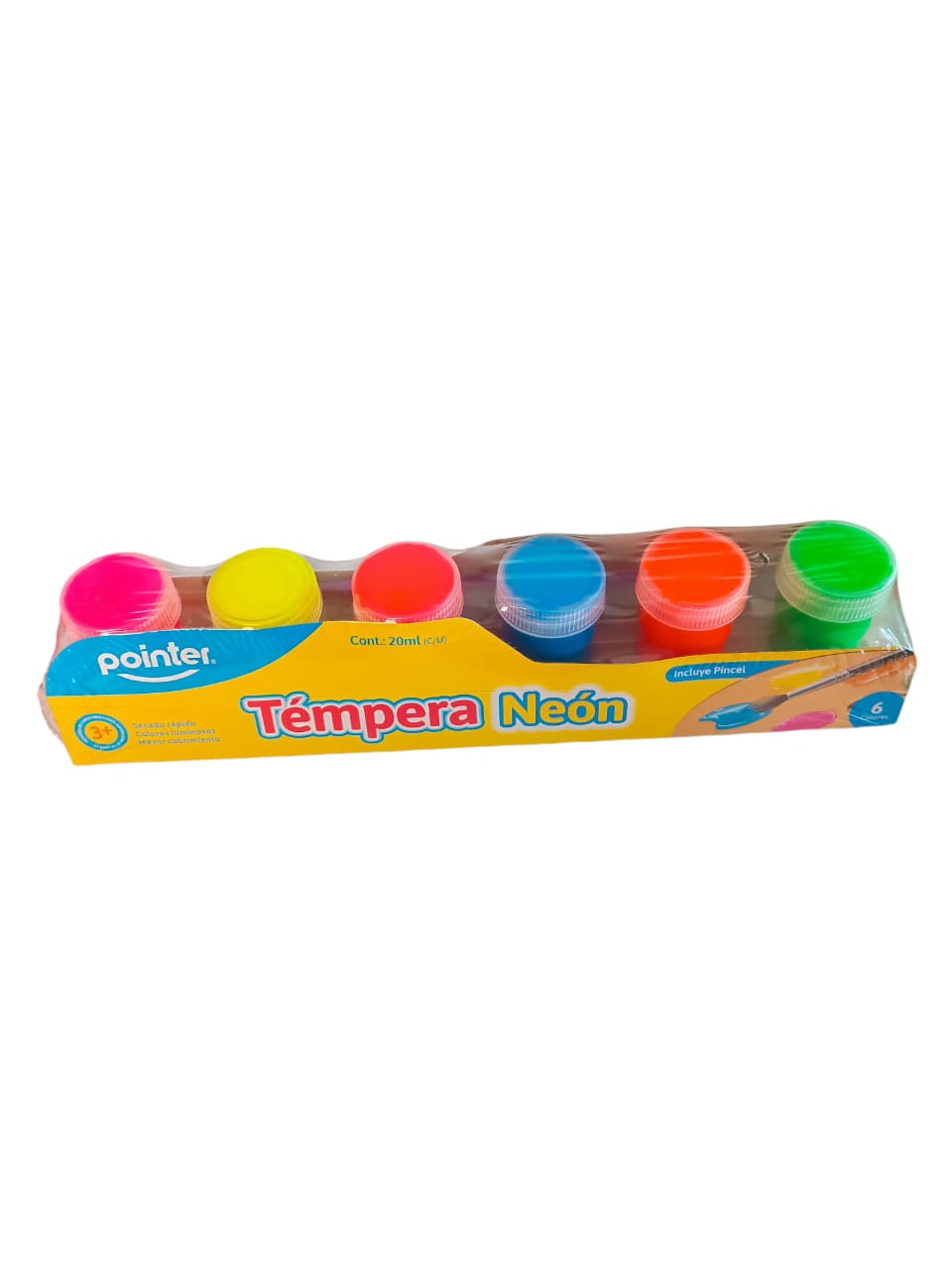 P/TEMPERA POINTER 1x6C/NEON.UND.R:FR-0620