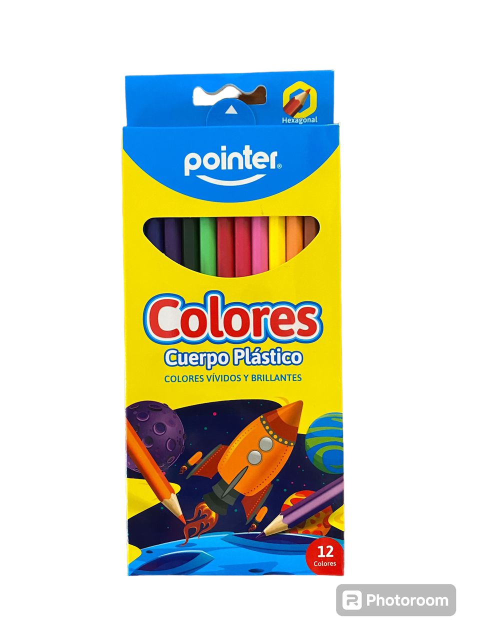P/COLORES CUERP/PLAST.POINT.1x12U.HCP-12