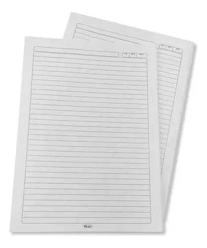 P/HOJAS DE EXAMEN 1x100 HOJAS**