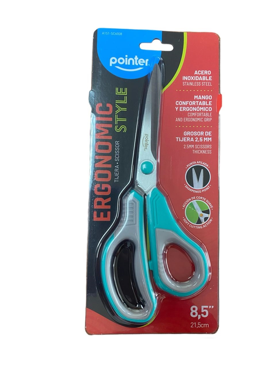 P/TIJERA 8,5"PONITER MODIST.UND.R:SC6008