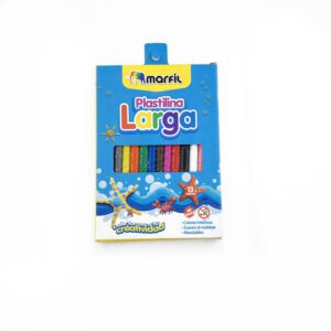 P/PLASTILINA LARGA 1x9 COLORES MARFIL UND**