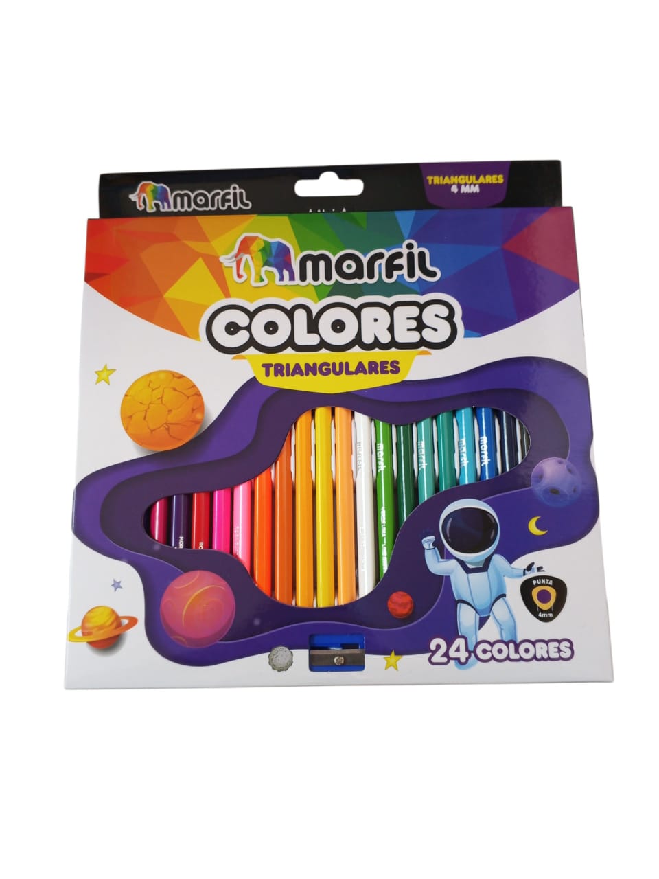 P/COLORES TRIANG.MARFIL.4MM 1x24U.R:M-161124