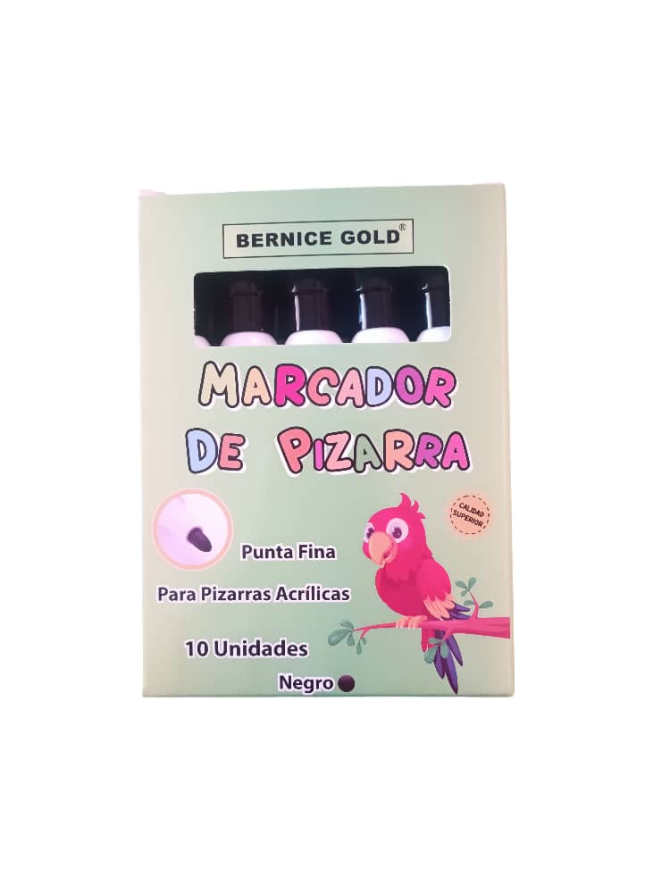 P/MARC.PIZARRA P/F NEGRO BERNICE1x10U.AC**