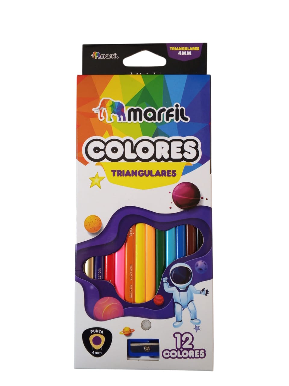 P/COLORES TRIANG.MARFIL.4MM 1x12U.R:M-161123